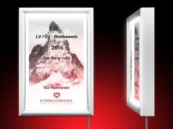 Wandbild LED beleuchtet, 10 x 15 Hochformat – GLASFOTO.COM